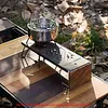 IGT Spider Furnace Unit Plate Spider Furnace Table Board for BBQ Picnic Hiking