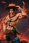 1/4 & 1/6 Scale Portgas D. Ace - ONE PIECE Resin Statue - HB-Studios [In Stock] 