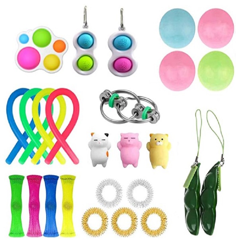 

Push Bubble Sensory Fidget Toys Set, 501 Original