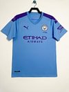 2019-2020 Retro Manchester City Home Football Shirt 1:1 Thai Quality