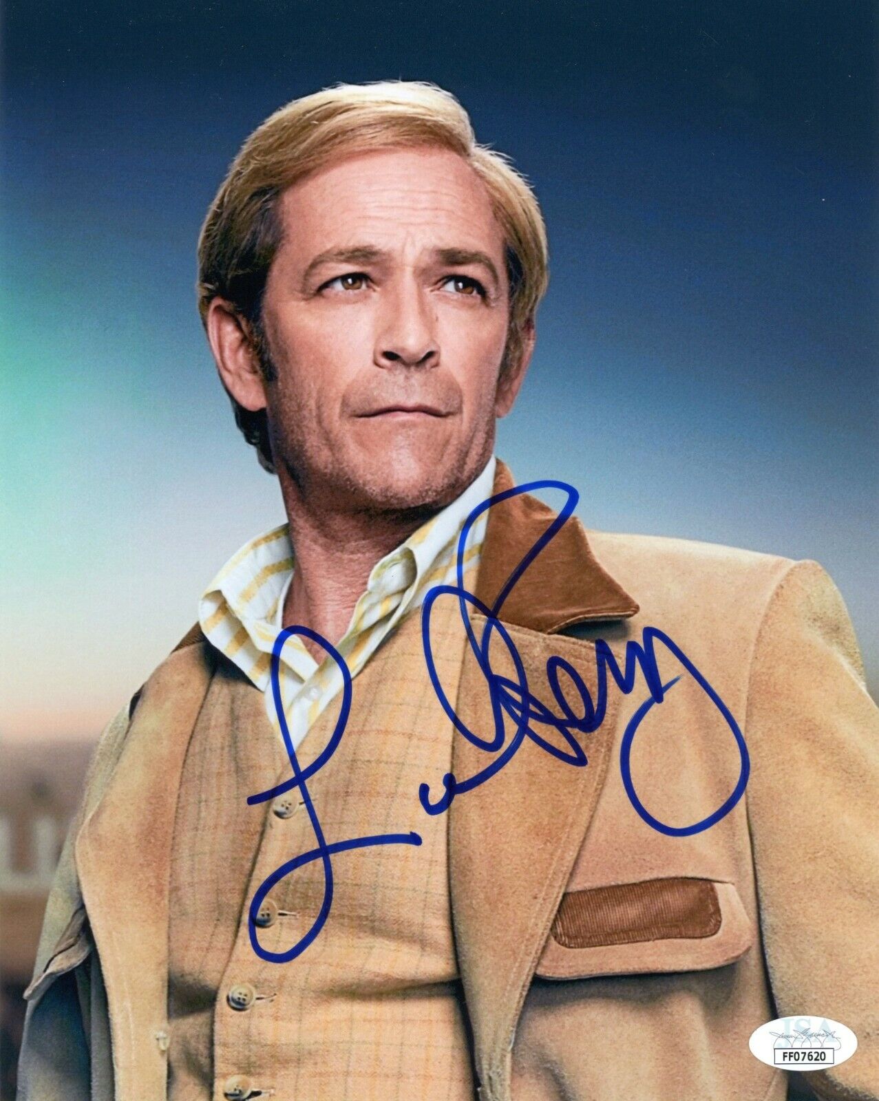 LUKE PERRY Authentic Hand-Signed ONCE UPON A TiME IN HOLLYWOOD