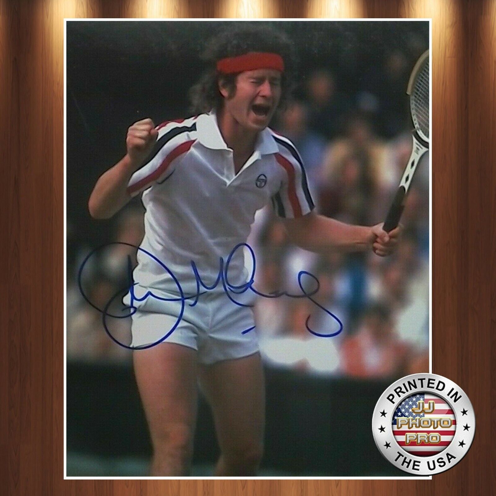 John McEnroe Autographed Signed 8x10 Photo Poster painting REPRINT