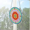 Suncatcher Mandala Diamond Painting Hanging Pendants for Kid Adults DIY Craft