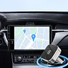2-in-1 Wireless CarPlay Adapter Plug and Play CarPlay Converter Convert Wired To Wireless Mini USB Dongle for iPhone & Android for CarPlay and Android Auto (Silver)