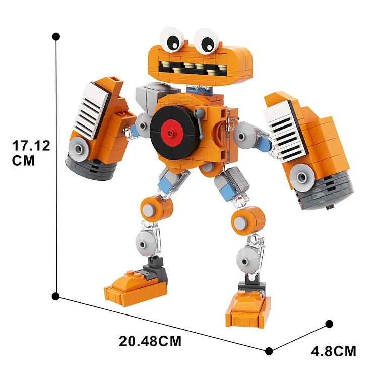 Wubbox Singing Building Blocks Set Monsters Model Action Figure