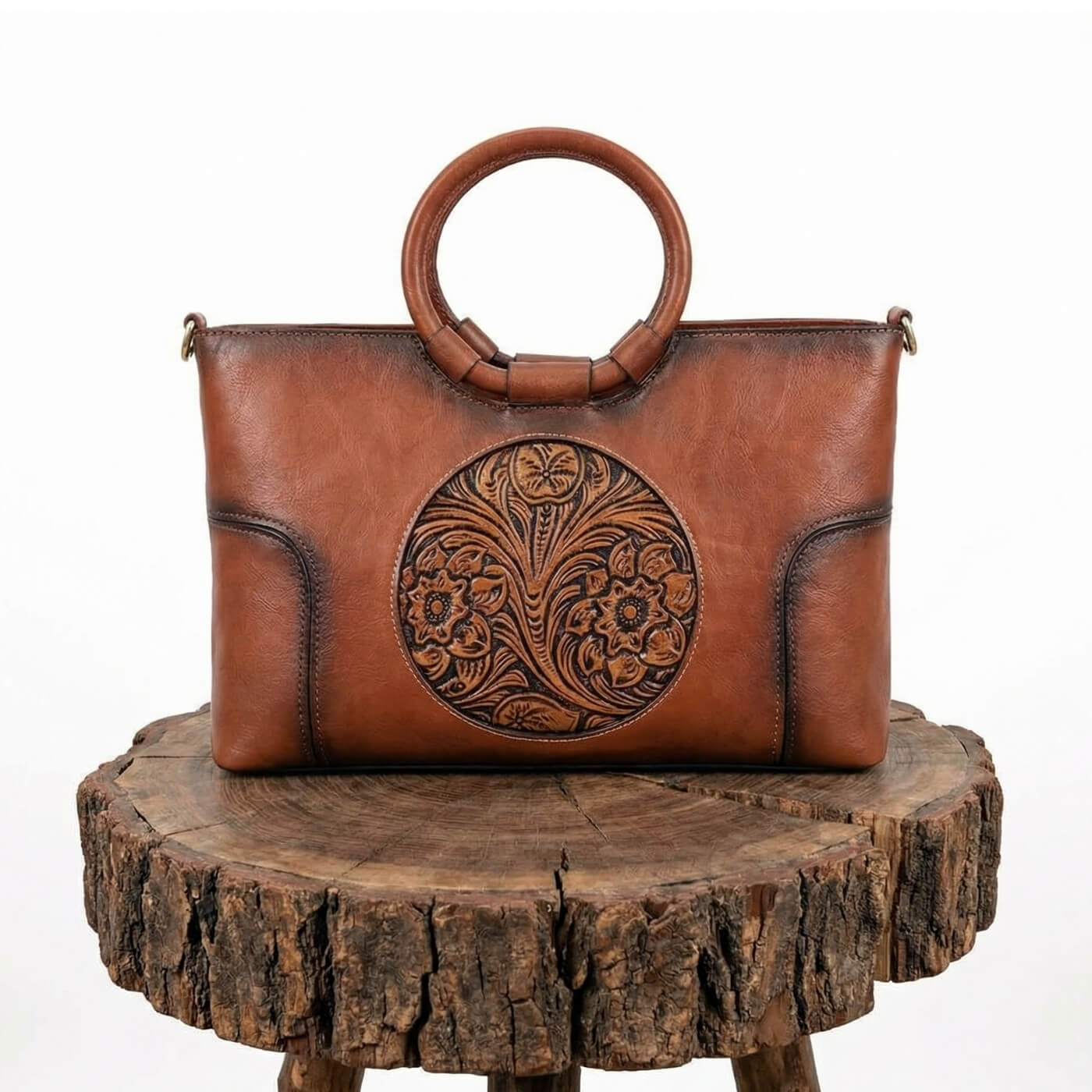 Closing Sale | Luciana&rsquo;s Carved Detail | Handbag
