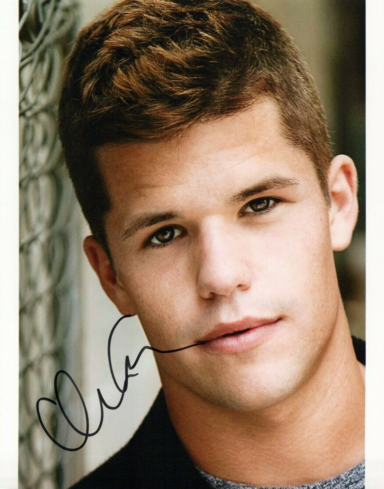 Charlie Carver head shot autographed Photo Poster painting signed 8x10 #5