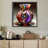 Diamond Painting-5D Full Round Drill Painted Vase(40*40 CM)