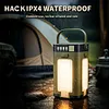 Foldable Camping Light Rechargeable Lantern Power Bank Solar Camping Lantern