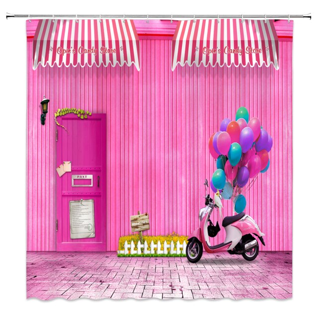 

Shower Curtain – Pink Girl-180*180cm, 501 Original