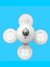 E27 Deformable Lights High Brightness Transformable Ceiling Light for Barn Attic