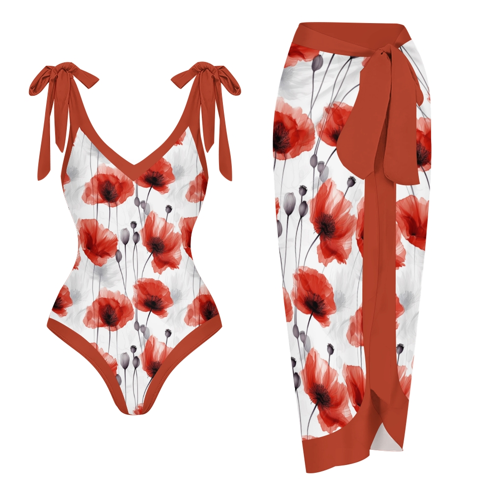 Women's Printed One Piece Swimsuits and Cover Ups