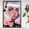uk.everydayedeals (Limited Stock)Diamond Painting - Round AB Drills - Dark Candy Girl(45*65cm)