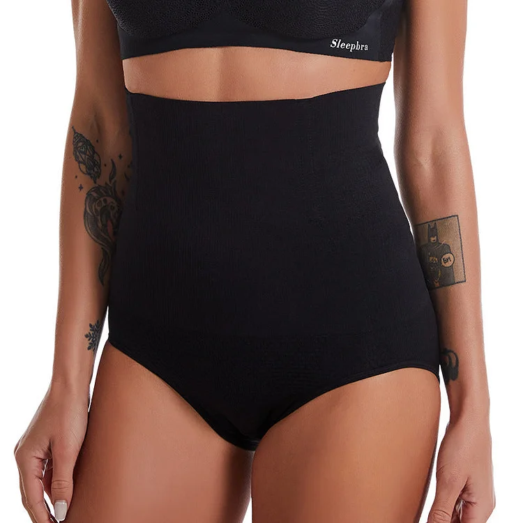 High-Waist Seamless Body Shaper Briefs The Cold Blanket