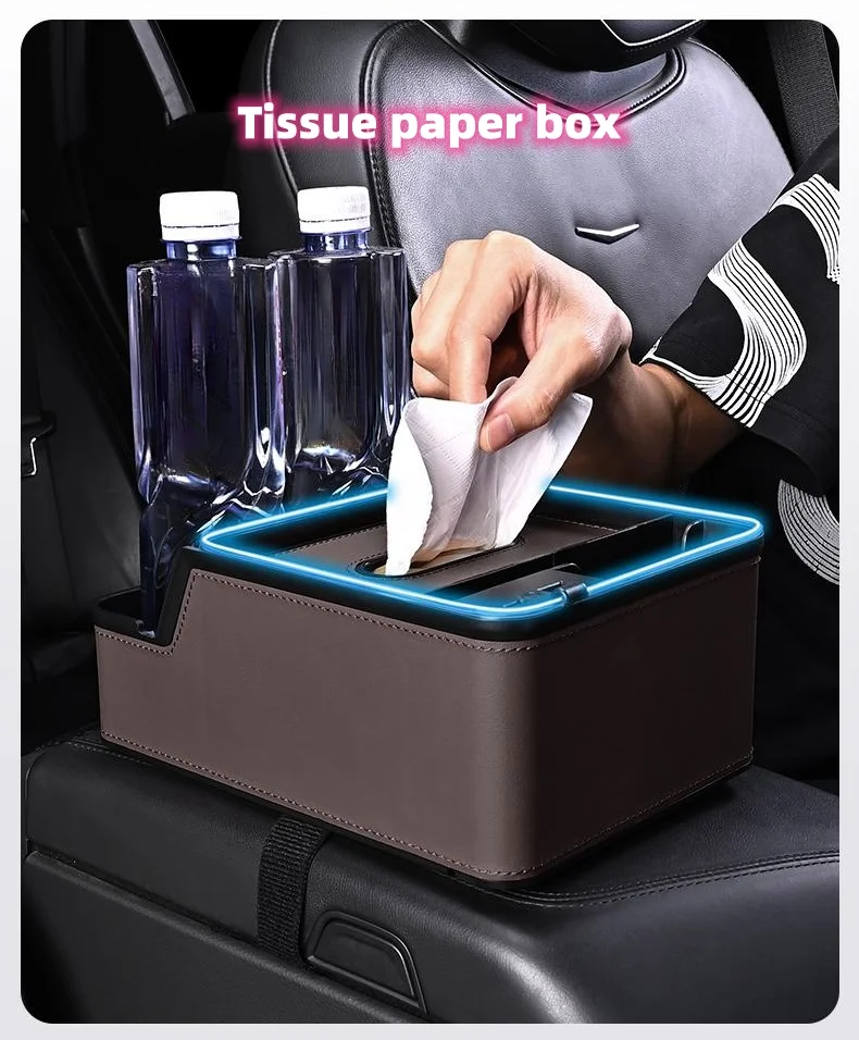 Car armrest box storage box