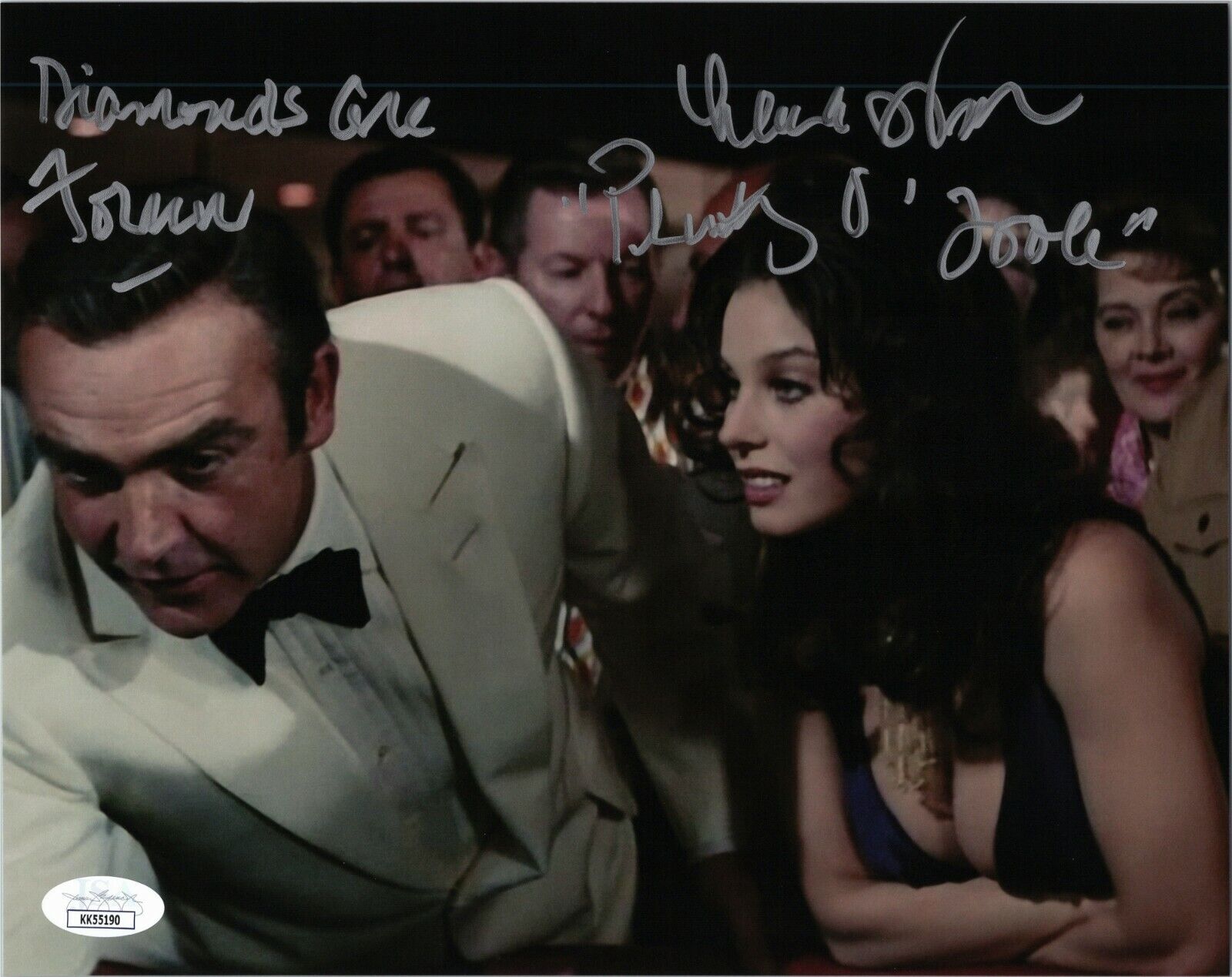 LANA WOOD Authentic Signed JAMES BOND ~Diamonds Are Forever