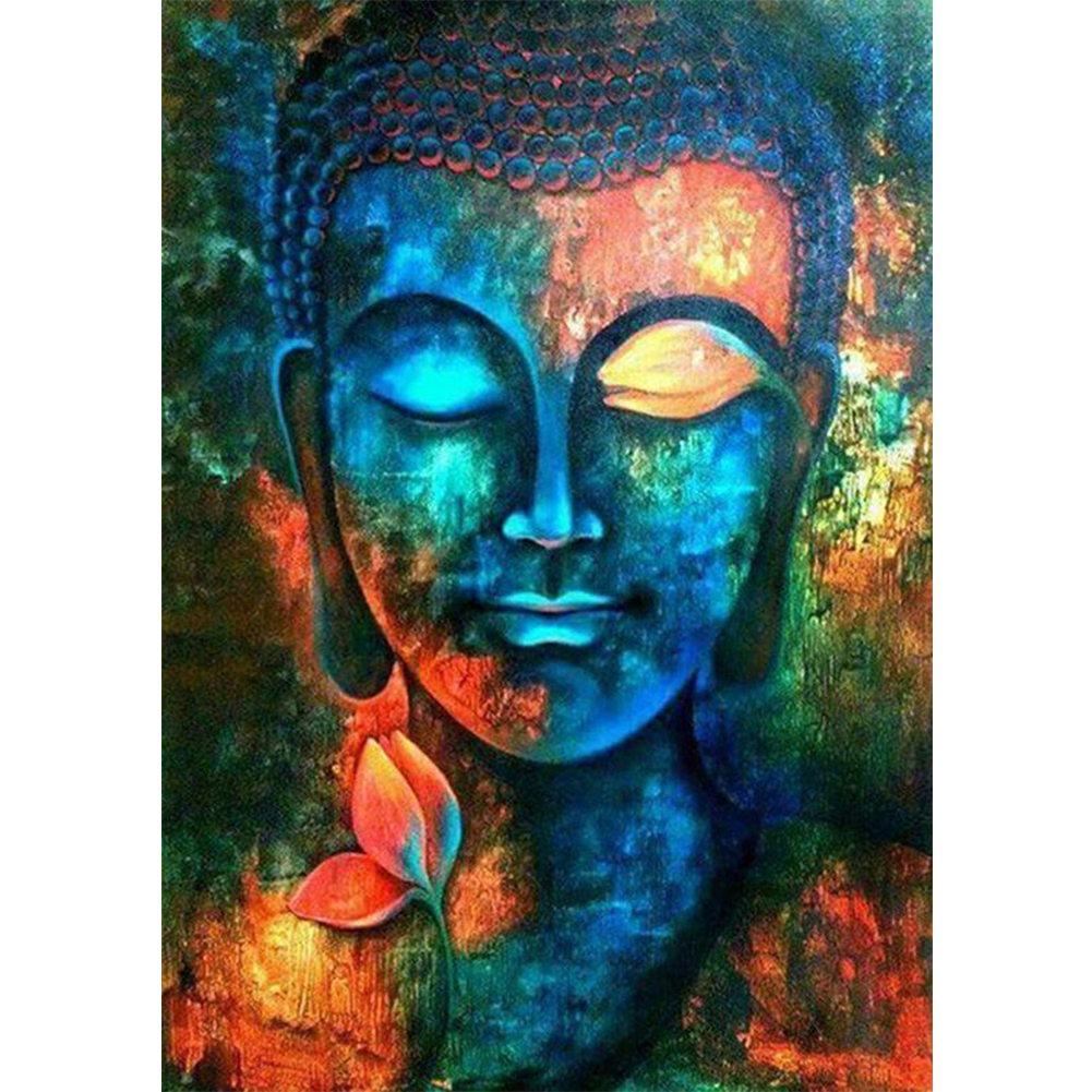 

30*40CM - Square Drill Diamond Painting - Buddha, 501 Original