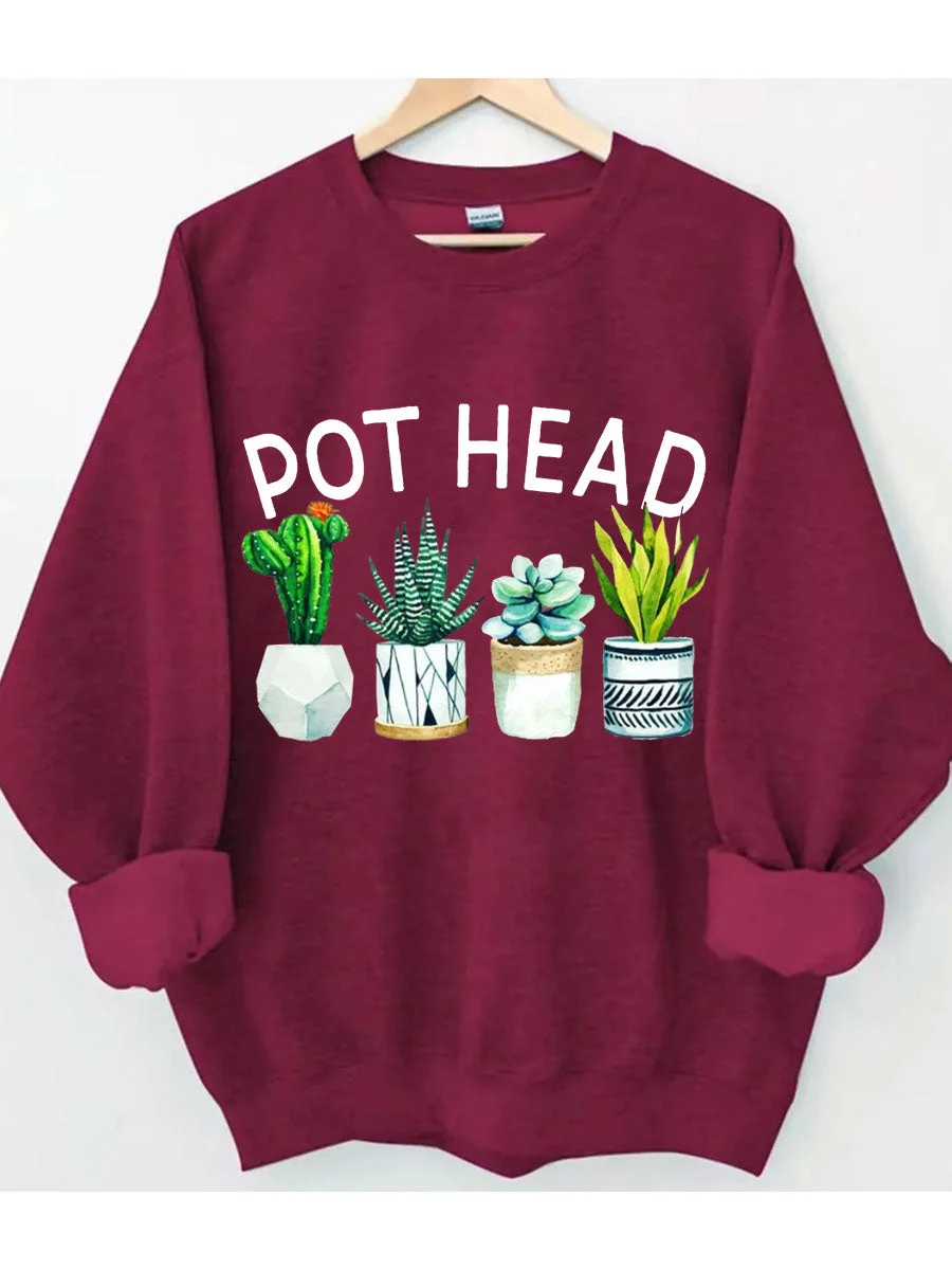 Pot Head Sweatshirt