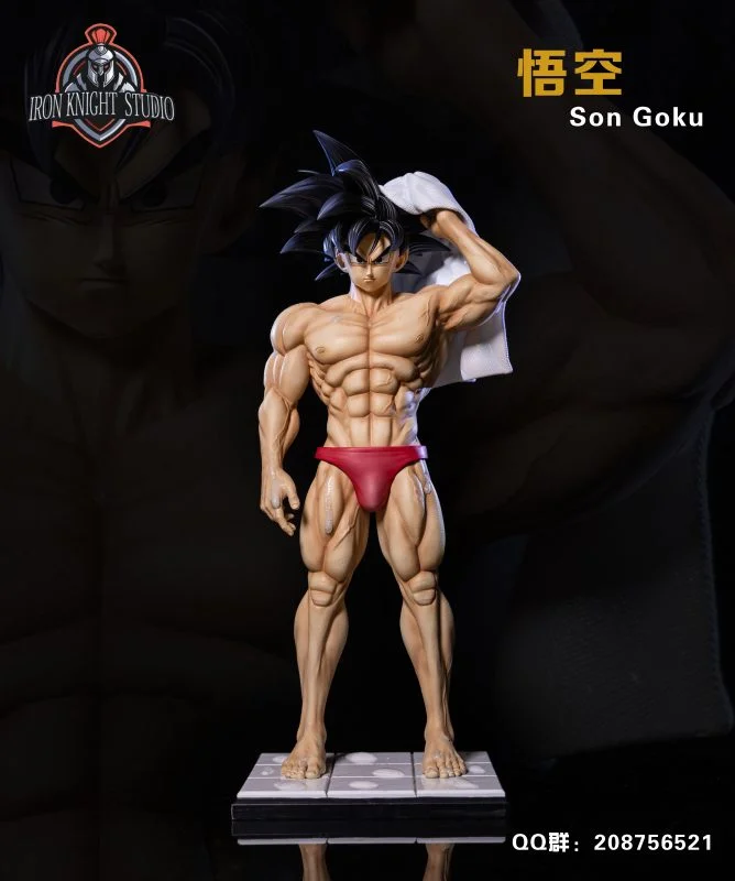 Iron Knight Studio - Dragon Ball Bathing Son Goku 1/6 Statue(GK) (Adult 18+)-