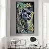 Diamond Painting -Full Round Drill Leopard(70*40 CM)
