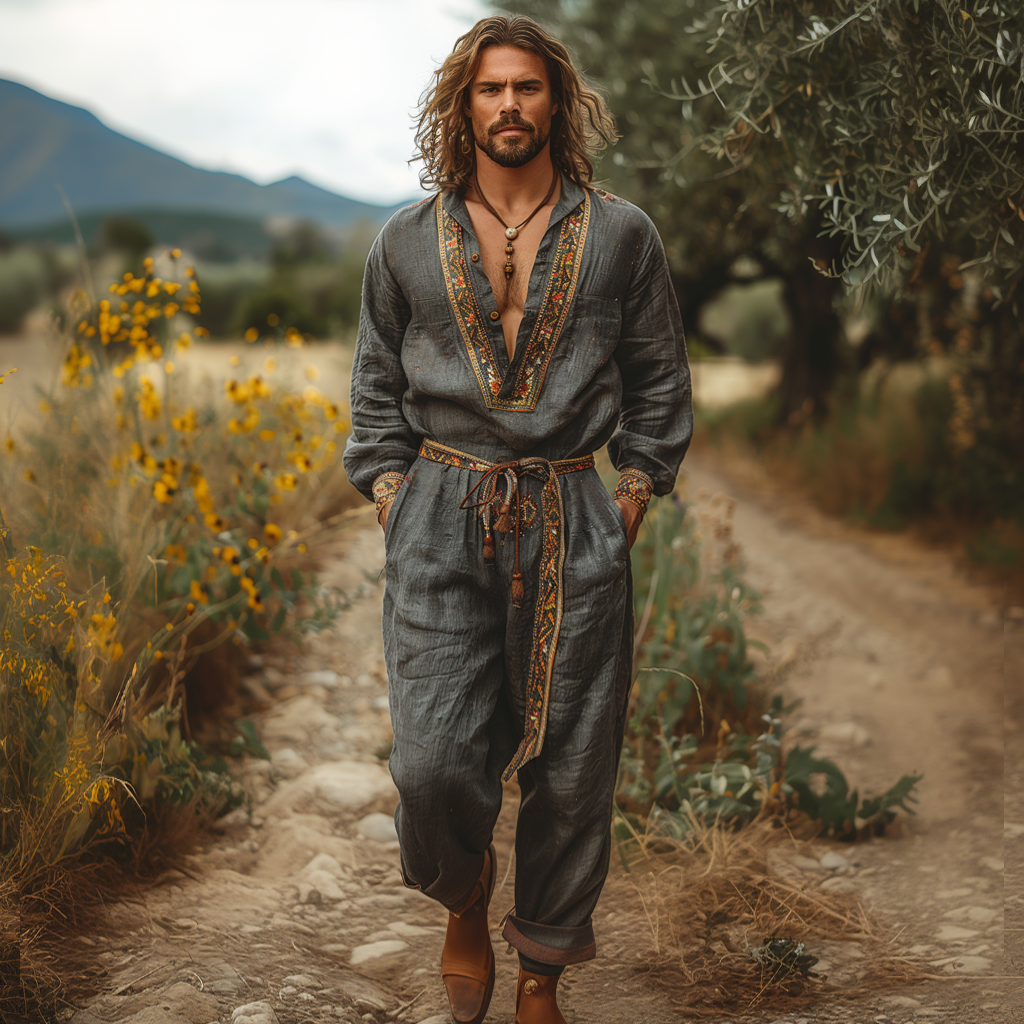 Linen Jumpsuit-inspireuse