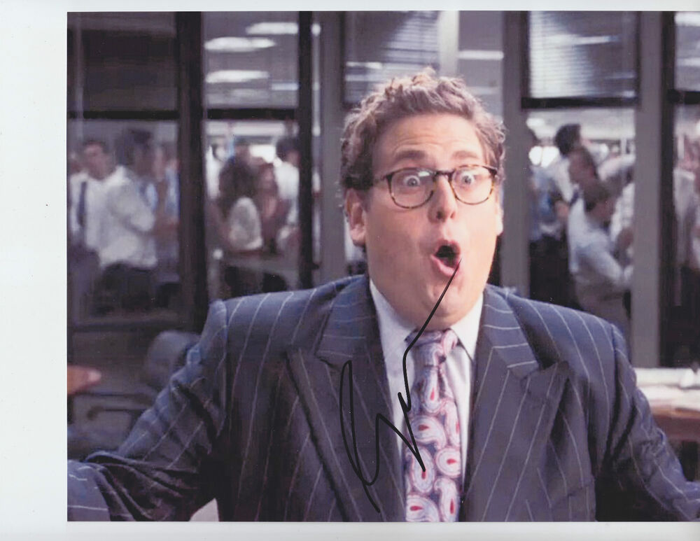 Jonah Hill - WOLF OF WALL STREET - signed 8x10