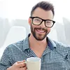 Smart Glasses AI Voice Assistant BT Audio Glasses with Open Ear Speaker Hands-Free Calls & Built-in Microphone for Men & Woman