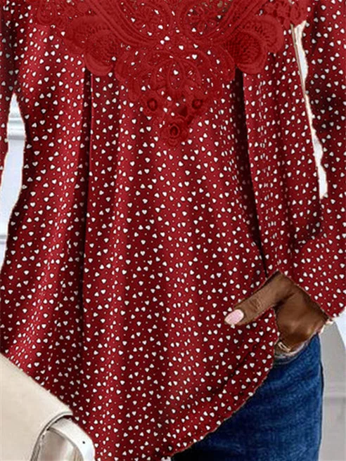 Women Half Sleeve V-neck Solid Color Dress