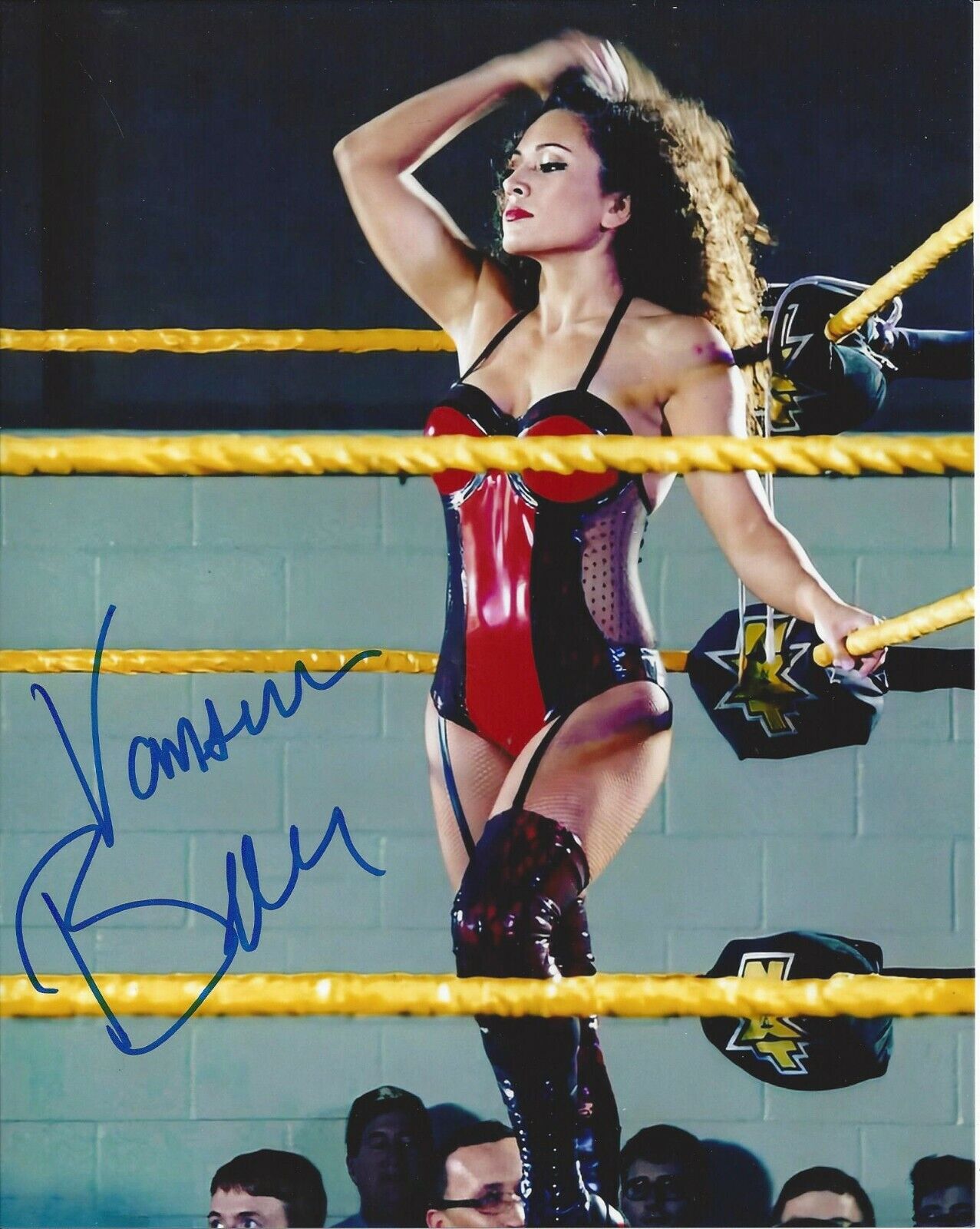 Vanessa Bourne Autographed 8x10 WWE#10