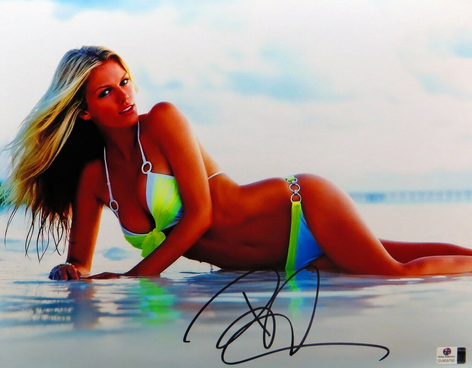 Brooklyn Decker Signed Autographed 11X14 Photo Poster painting Goreous Sexy Bikini GV809780