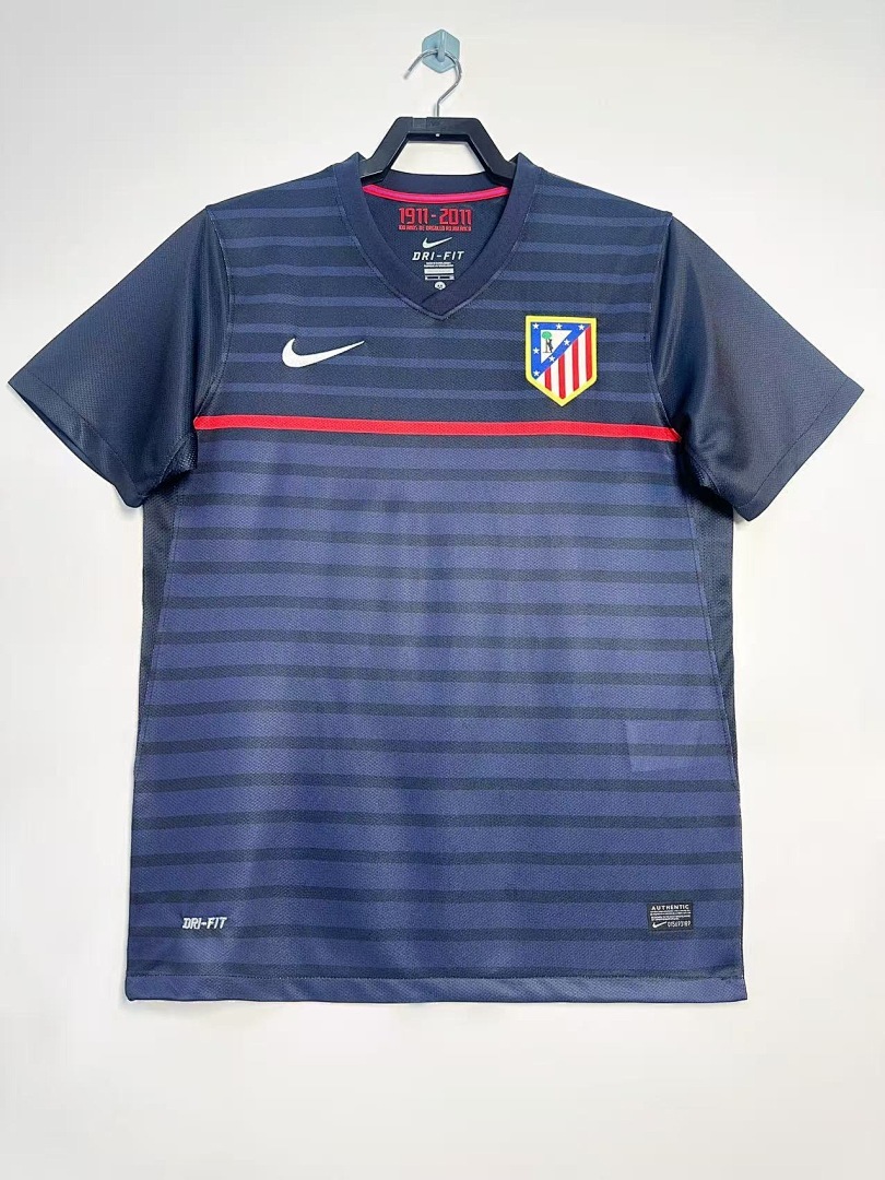 2011/2012 Retro Atletico Madrid Away Football Jersey 1:1 Thai Quality joyfball