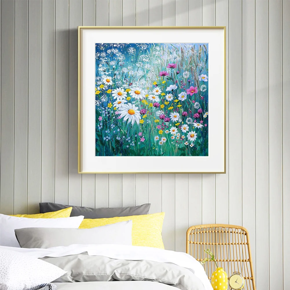 14ct Stamped Cross Stitch - Daisy(40*40cm)