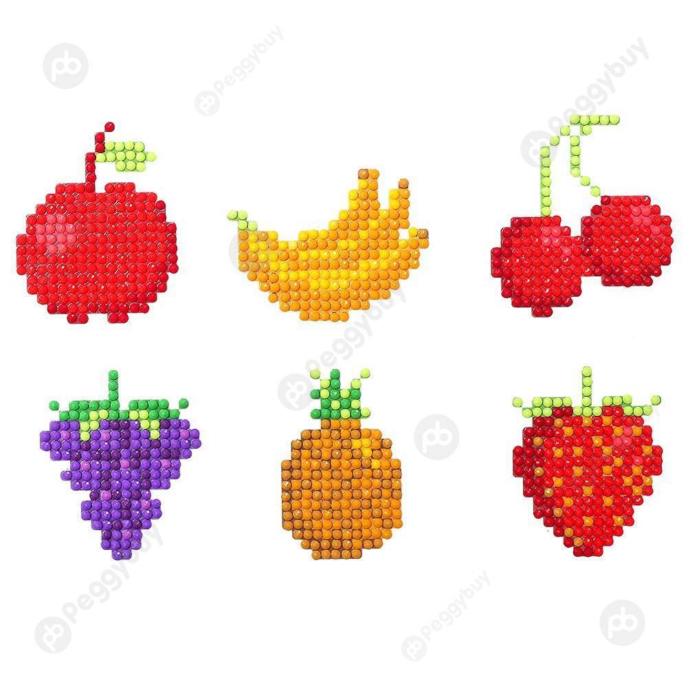 

Fruit-DIY Creative Diamond Sticker, 501 Original