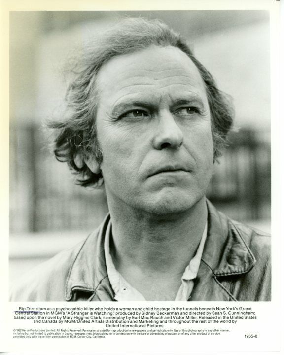 Rip Torn A Stranger is Watching Original Press 8X10 Photo Poster painting