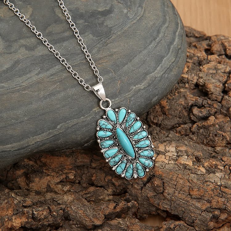 Creative Turquoise Vintage Necklace