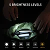 APLOS L01 1100 Lumens Rechargeable Mini EDC Flashlight, Magnetic Base & Clip, Bright Pocket Flashlight for Outdoor, Emergencies, Powered by Built-in Battery, Type-C Charging (Black) APLOS Dive Light Official