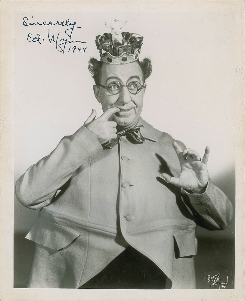 ED WYNN Signed Photo Poster paintinggraph - Film & TV Actor & Comedian - preprint