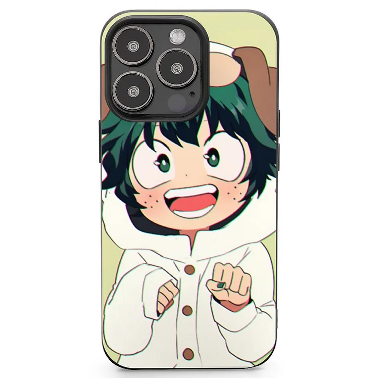 Izuku Midoriya Anime My Hero Academia Phone Case(60) Mobile Phone Shell IPhone 13 and iPhone14 Pro Max and IPhone 15 Plus Case - Heather Prints Shirts