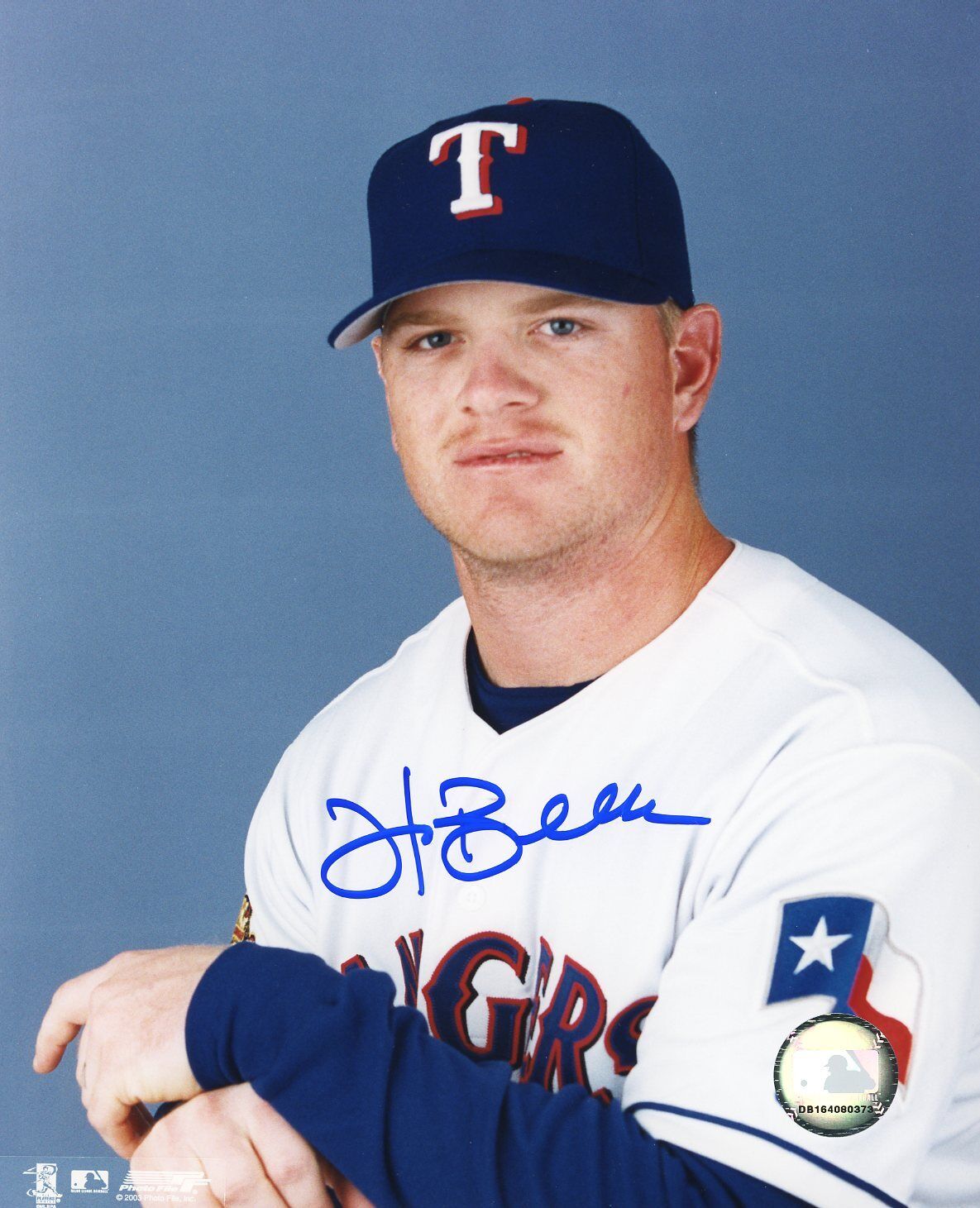 Hank Blalock autographed 8x10 Texas Rangers #8  Shipping