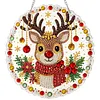Christmas DIY Diamond Painting Acrylic Special Shape Pendant Hanging Kit