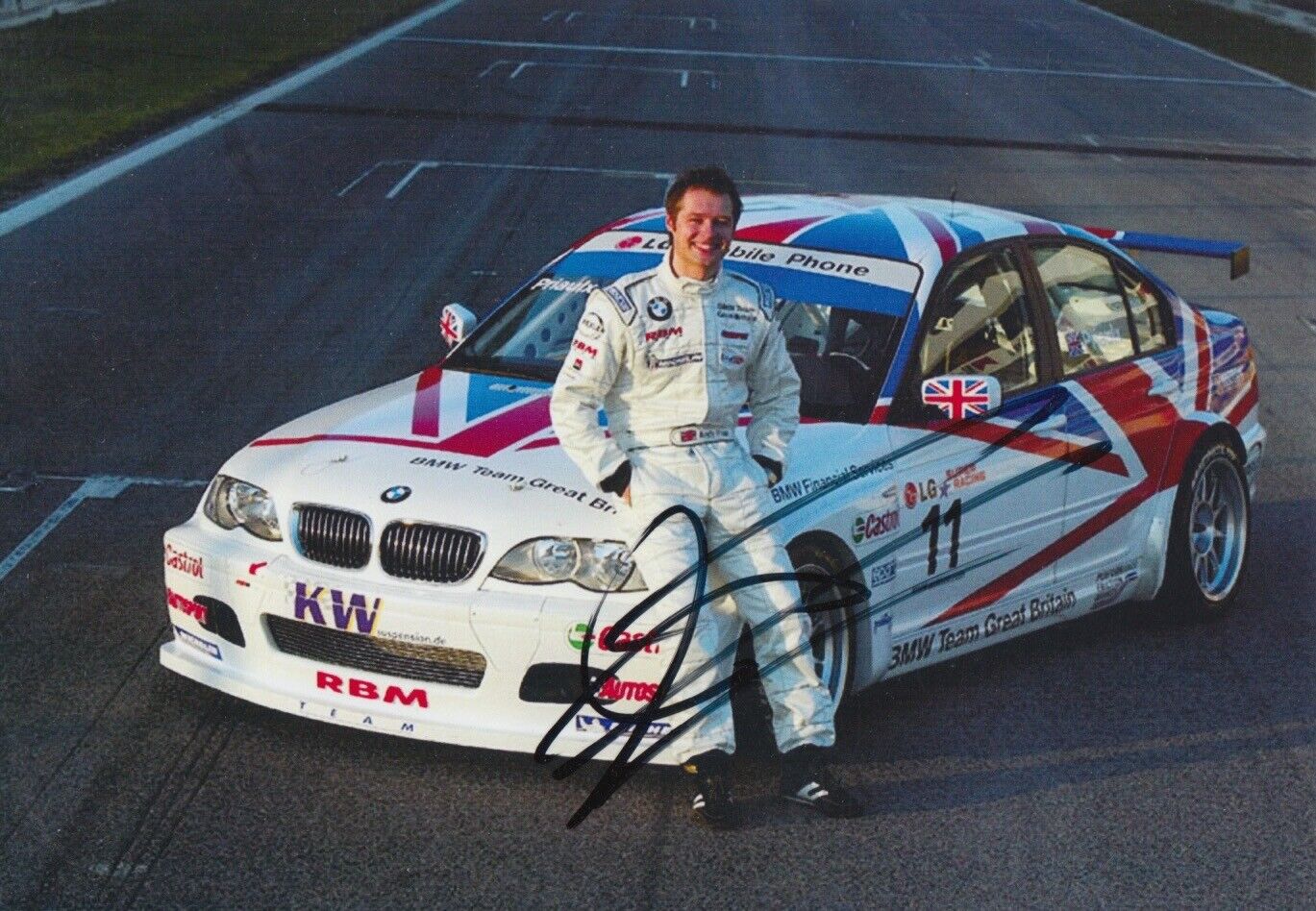 Andy Priaulx Hand Signed 7x5 Photo Poster painting - Touring Cars Autograph.