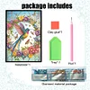 (US Local)Special Shaped Hummingbird 5D DIY Diamond Painting Notebook for Adults Beginners