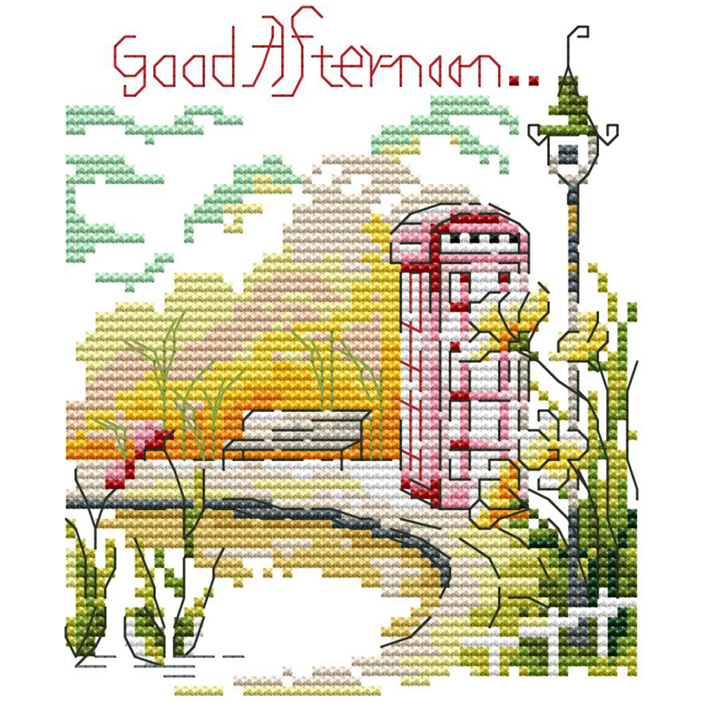 

Autumn - 14CT Stamped Cross Stitch - 16*18CM, 501 Original