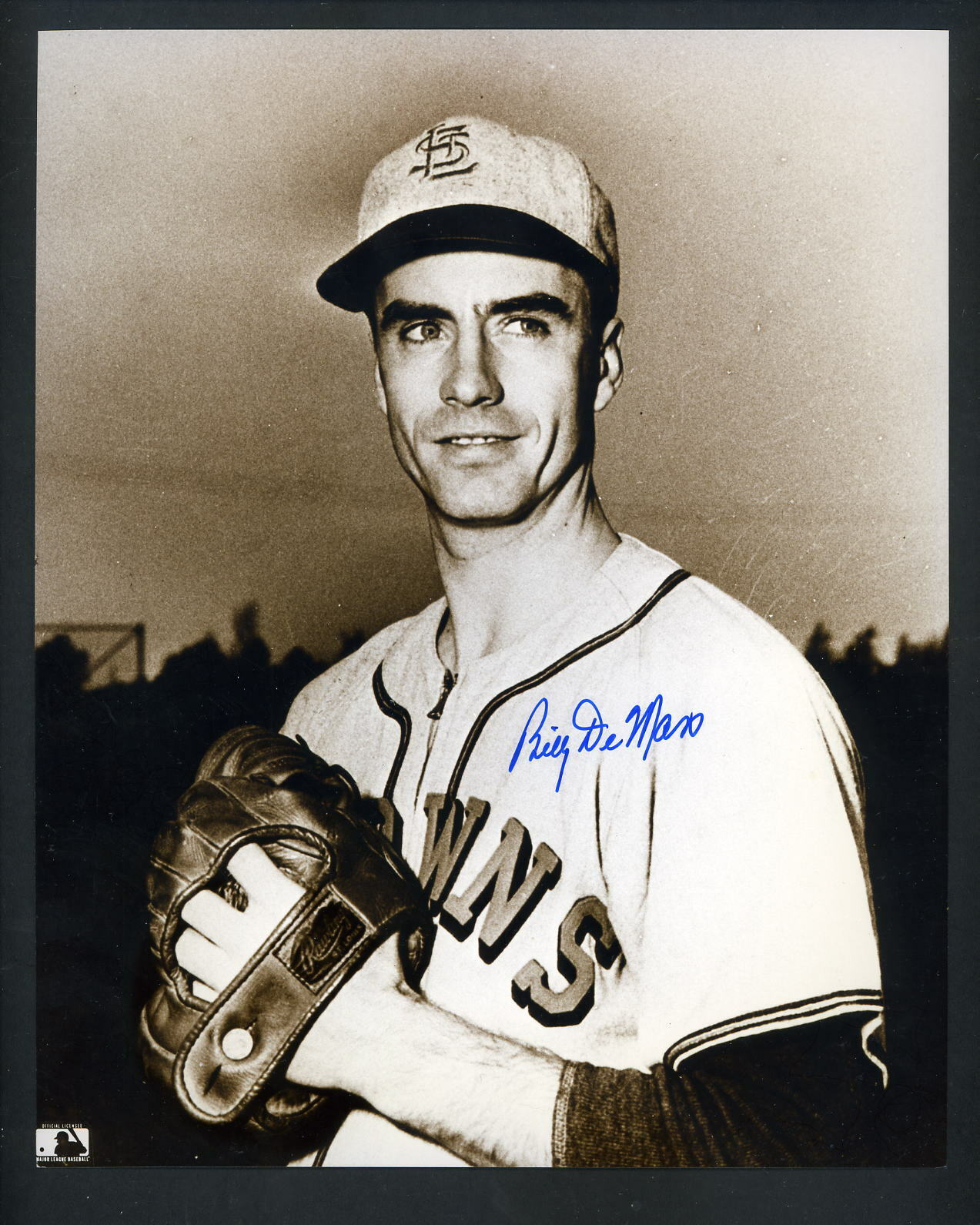 Billy DeMars Signed Autographed 8 x 10 Photo Poster painting St. Louis Browns