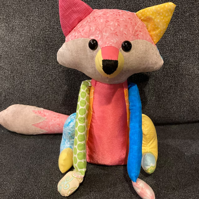 Fox Stuffed Animal Template With Instructions