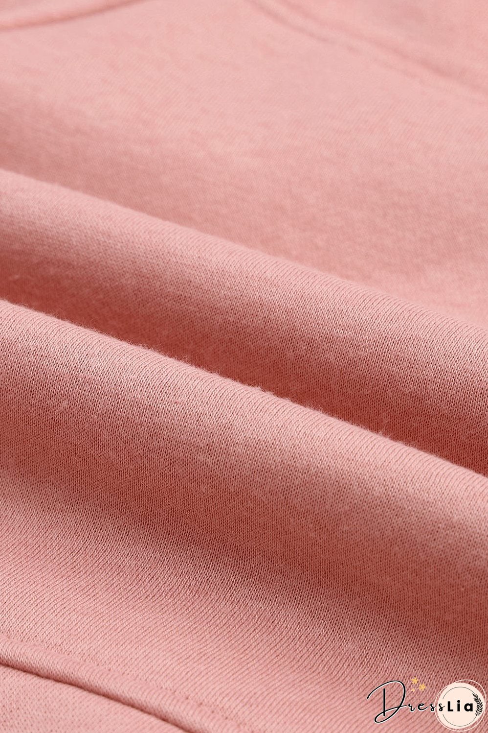 Solid Color Hooded Sweatshirt