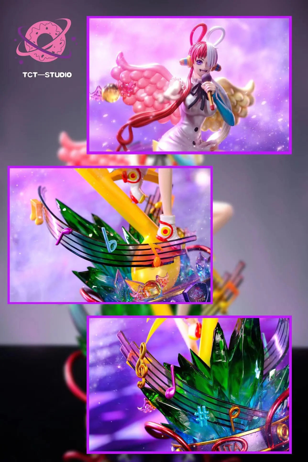 POP Scale Singer Uta - ONE PIECE Resin Statue - TCT Studio POP Scale Singer Uta - ONE PIECE Resin Statue - TCT Studio