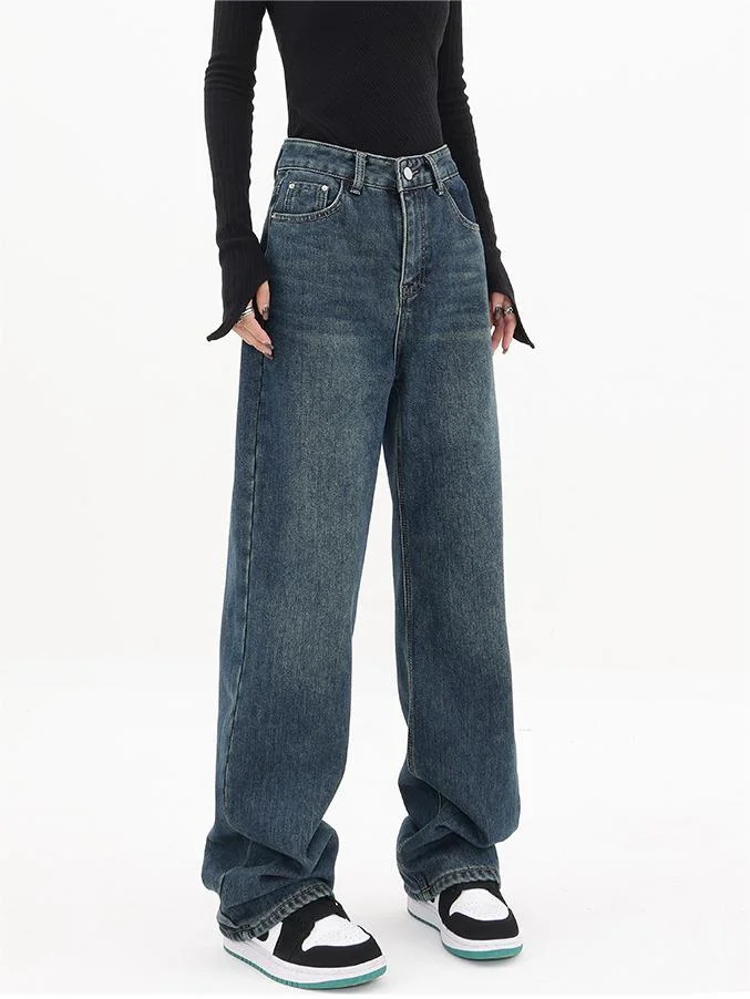 Brownm Vintage Classic Boyfriend Jeans