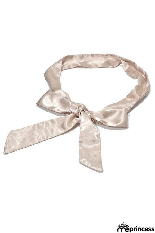 Satin Tied Waist
