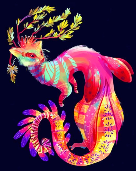 

Alebrije Art – Colorful Paint By Numbers - 40*50CM, 501 Original